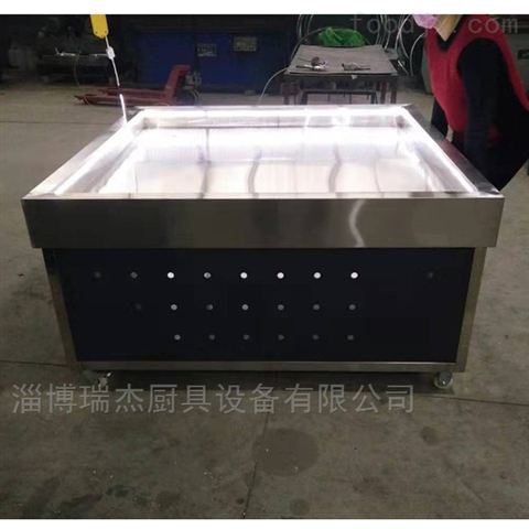 不銹鋼生鮮臺與冰鮮臺在超市設備中的關鍵作用